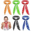 Outdoor Summer Ice Cooling Scarf Neck Wrap Headband Cooling Bandana Scarf Sports Headband Towel Wristband Sun Protection Scarf