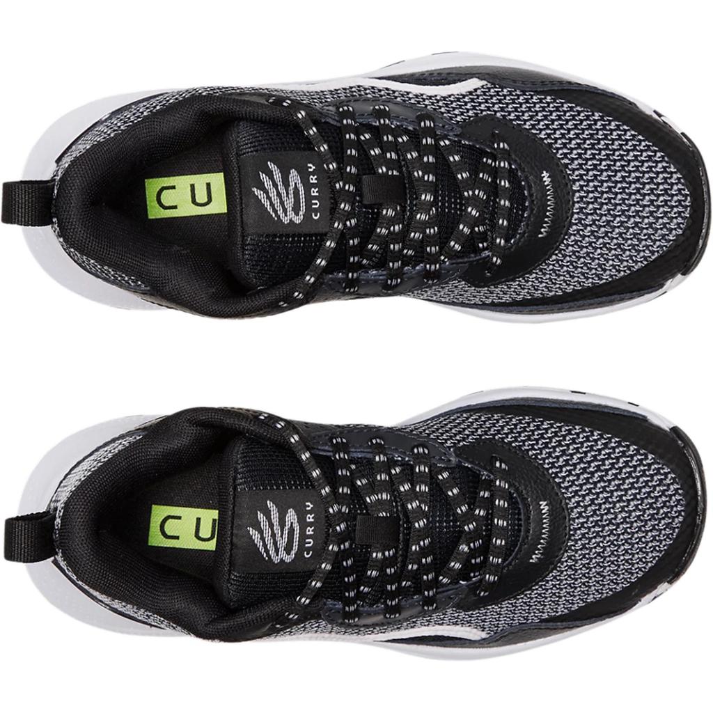 Under Armour Curry 3 Z 24 Comfortable Versatile Non-Slip Durable Mid-Top Kids Basketball Shoes Kids basketball shoes Black 3027627-002