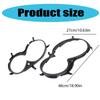 1 Pair Head Light Lamp Cover Gasket Replacement Headlamp Gasket 2098260191 Automotive Accessories for W209 CLK200 CLK320