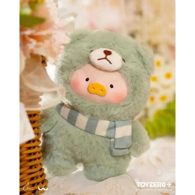 Lulu The Piggy Pig Vintage Bunny Bear Joyful Time Series Blind Box Figures 1PC Plush Cute Collectible Toys Kawaii Birthday Gifts