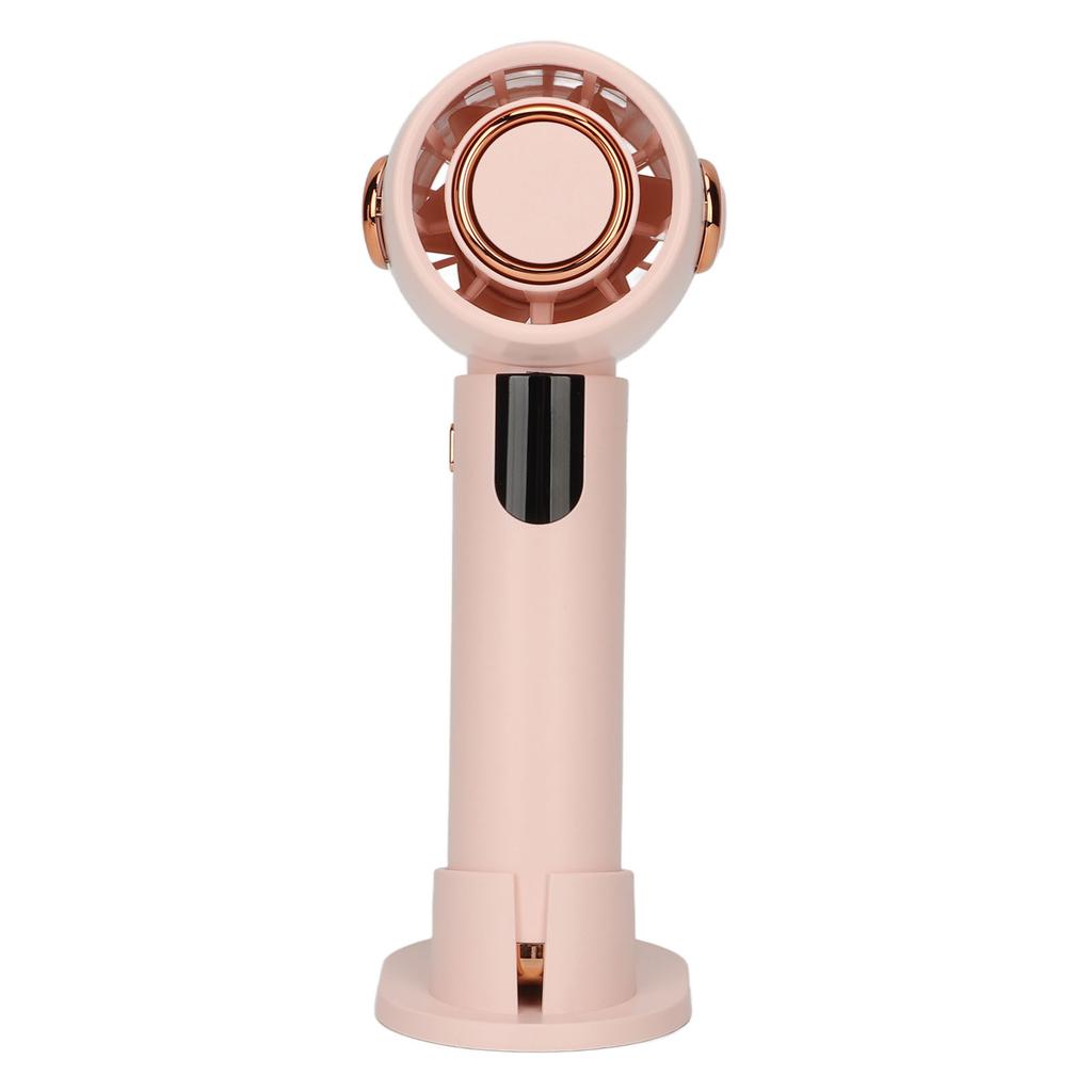 Smart Digital Display Handheld Fan Leafless Silent Small Turbine Fan Pocket Portable USB Electric Fan for Desktop