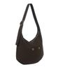 Leterie Ring Buckle Shoulder Big Bag_Dark Brown