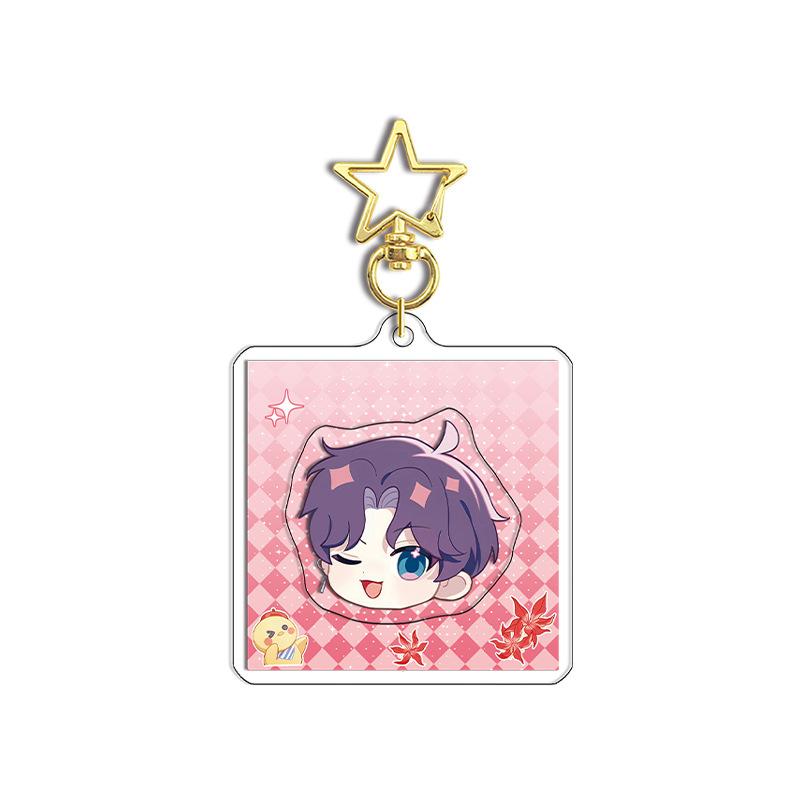 Elegant Love and Deep Space Rotating Venus Key Ring 11 25 Double Sided Anime Acrylic with Layered Craft High Definition