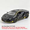 1:32 Lambor Lp750-4 Lp770-4 Cars Toy Models Rubber Tire Miniature Model Vehicles Doors Opened Sports Car Children Festival Gifts