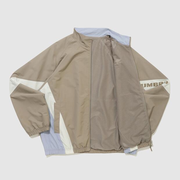 Umbro Poprush Fleece-Lined Windbreaker Jacket Beige (Uq323Cjk95) (B Type)