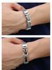 Men's Titanium Steel Motorcycle Chain Bracelet - Rock Style Accessories