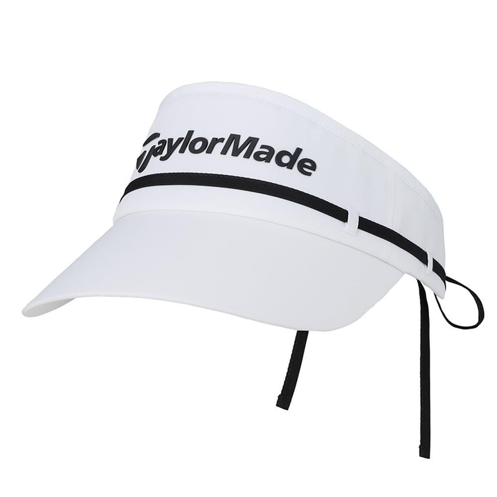 

W Ленточный козырек Свободный козырек 25SS UN579 [TaylorMade] Белый/черный Размер (55-57см) Женский