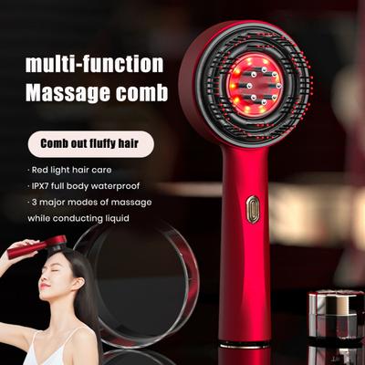 Electric Scalp Massager Hair Oil Applicator IPX7 Waterproof Anti-hair Loss Device Rechargeable Oil Dispenser for Hair Growth And Care