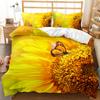 3D Butterfly Themed Bedding Set with Colorful Wing Pillowcases and Duvet Covers 2 or 3 Pieces AU180 * 210 Full Size Home Decoration