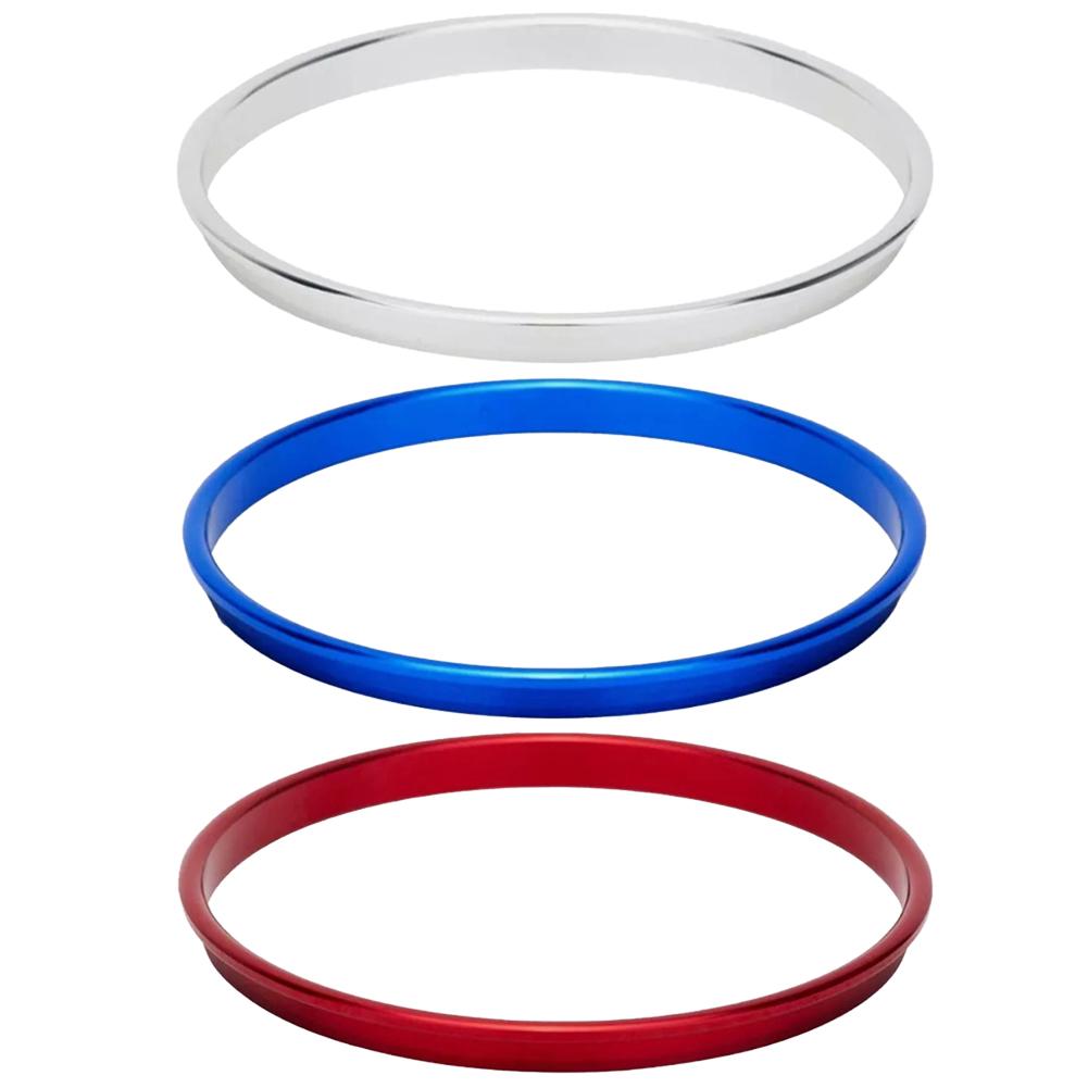 Aesthetic Appeal Aluminum Alloy Headlight Switch Trim Ring Compatible With