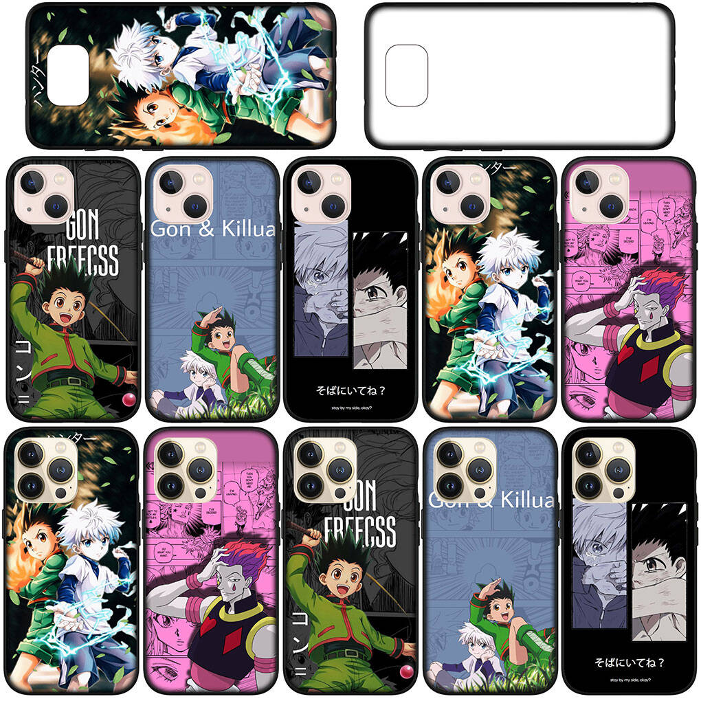 for Samsung Galaxy S25 S24 S23 iPhone 17 16 15 Xiaomi Redmi Note 14 13 12 11 Plus Pro Max XR Case Killua Hunter X Hunter Gon Freecss OPPO Huawei Cover