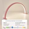 Creative Half-Moon LED Desk Lamp for Beauty Salons and Nail Art