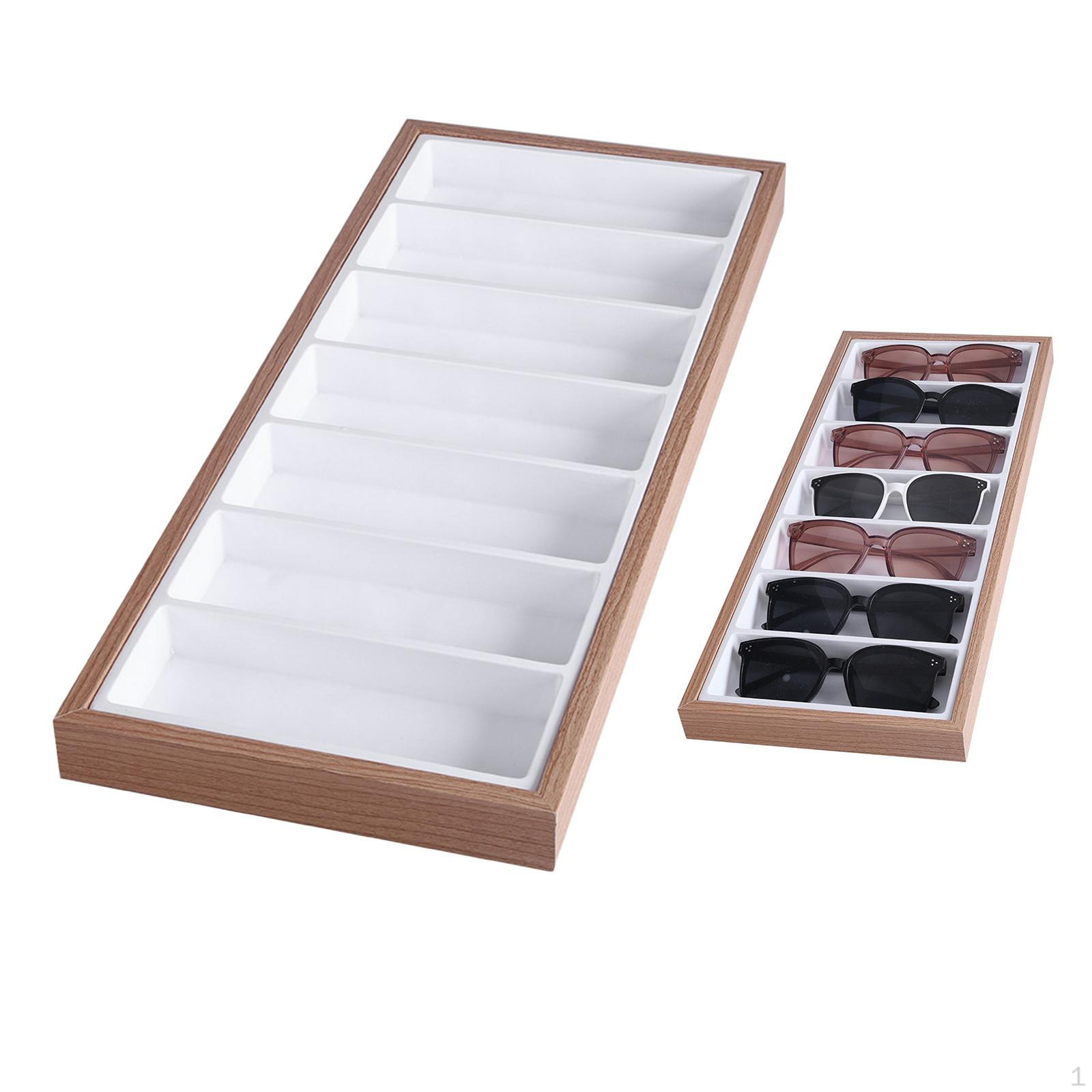 

Бархатный витрина для очков, органайзер для солнцезащитных очков, коробка для хранения очков, держатель для глаз