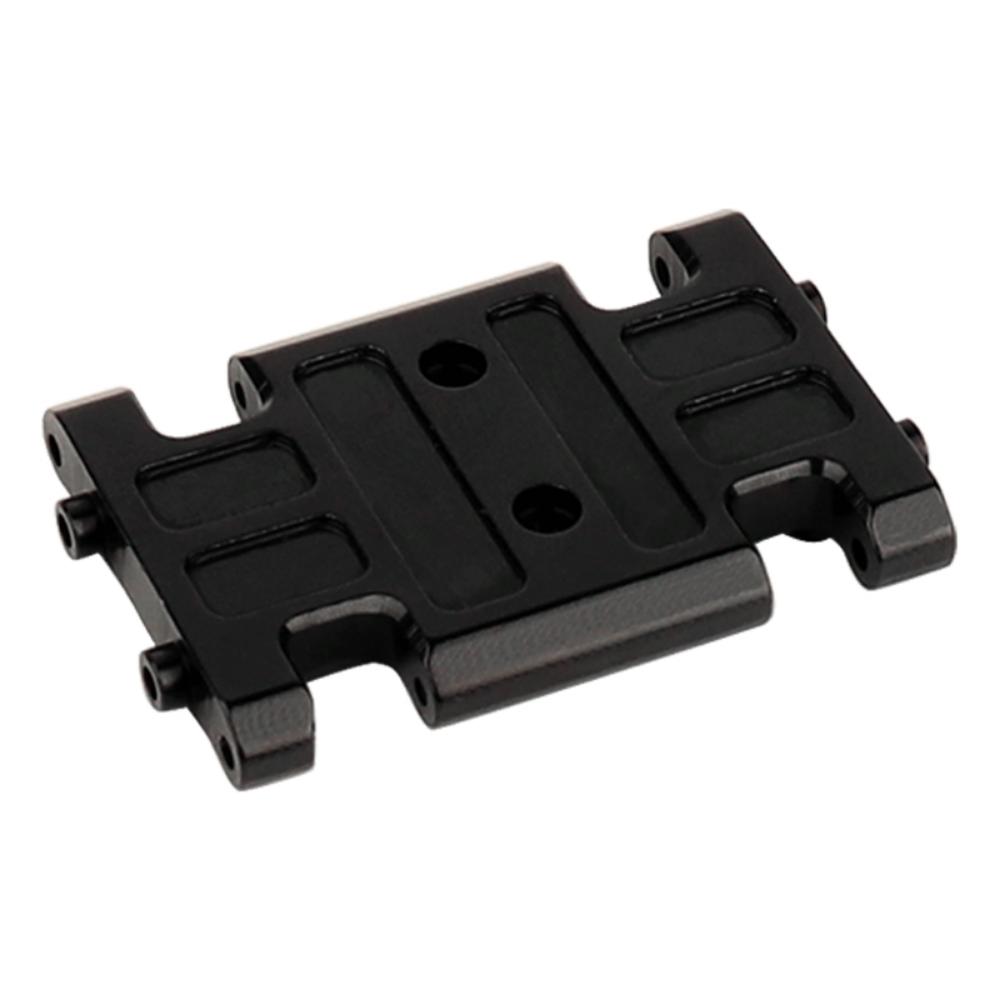1pc Aluminum Alloy Gearbox Mount Transmission Plate Gearbox Base for SCX24 C10 JLU Deadbolt Gladiator Bronco 1/24 Crawler Car