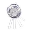 304 Stainless Steel Flour Sieve & Oil Strainer with Handle - Fine 60 Mesh Skimmer and Thickened Wide Edge Ladle
