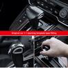 Car Gear Lever ABS Protective Cap Carbon Fiber Cover Accessories For Honda Civic Accord Crosstour Spirior Odyssey Avancier UR-V Akd256