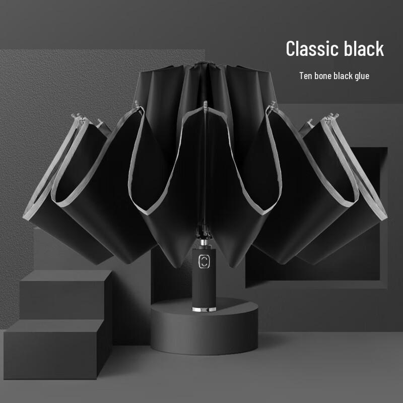 Yushi Yi Fully Automatic Reverse Folding Umbrella