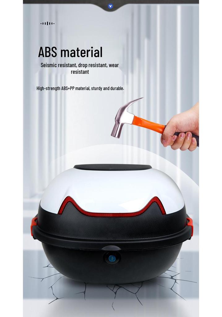 Universal Rear Trunk Storage Box for Yadea, Aima, Tai Ling, Xiao Niu, Xin Ri, Lv Yuan Electric Scooters