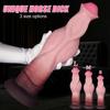 Mixed Color Realistic Silicone Dildo Special Shape Female Masturbation Adult Sex Toys