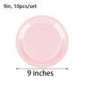 Pink Birthday Party Supplies: Disposable Plates, Cups, Napkins & Tablecloth