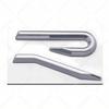 New R Emblem Car Metal Body Tail Trunk Sticker Accessories For Volkswagen VW GTI Rline Polo Golf MK8 Touareg Passat Magotan CC zd0