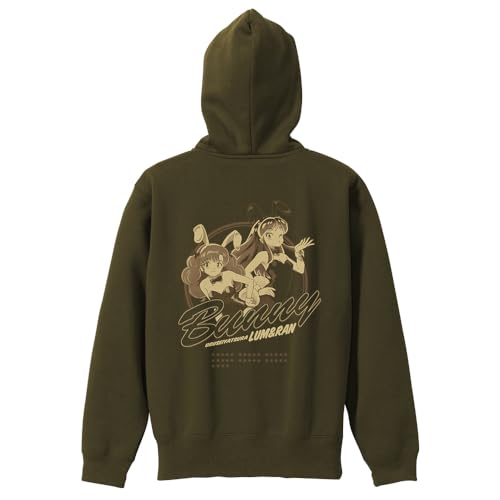 

[Official] COSPA Urusei Yatsura TV Anime Urusei Yatsura Bunny Girl Lum & Ran Zip Hoodie MOSS L Size