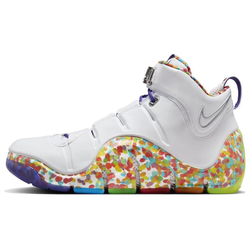

Nike LeBron 4 Fruity Pebbles 2024 Sneakers DQ9310-100 40.5