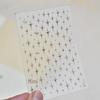 Tomoni Iridescent Star Embossed Nail Stickers - Colorful & Fashionable Decor