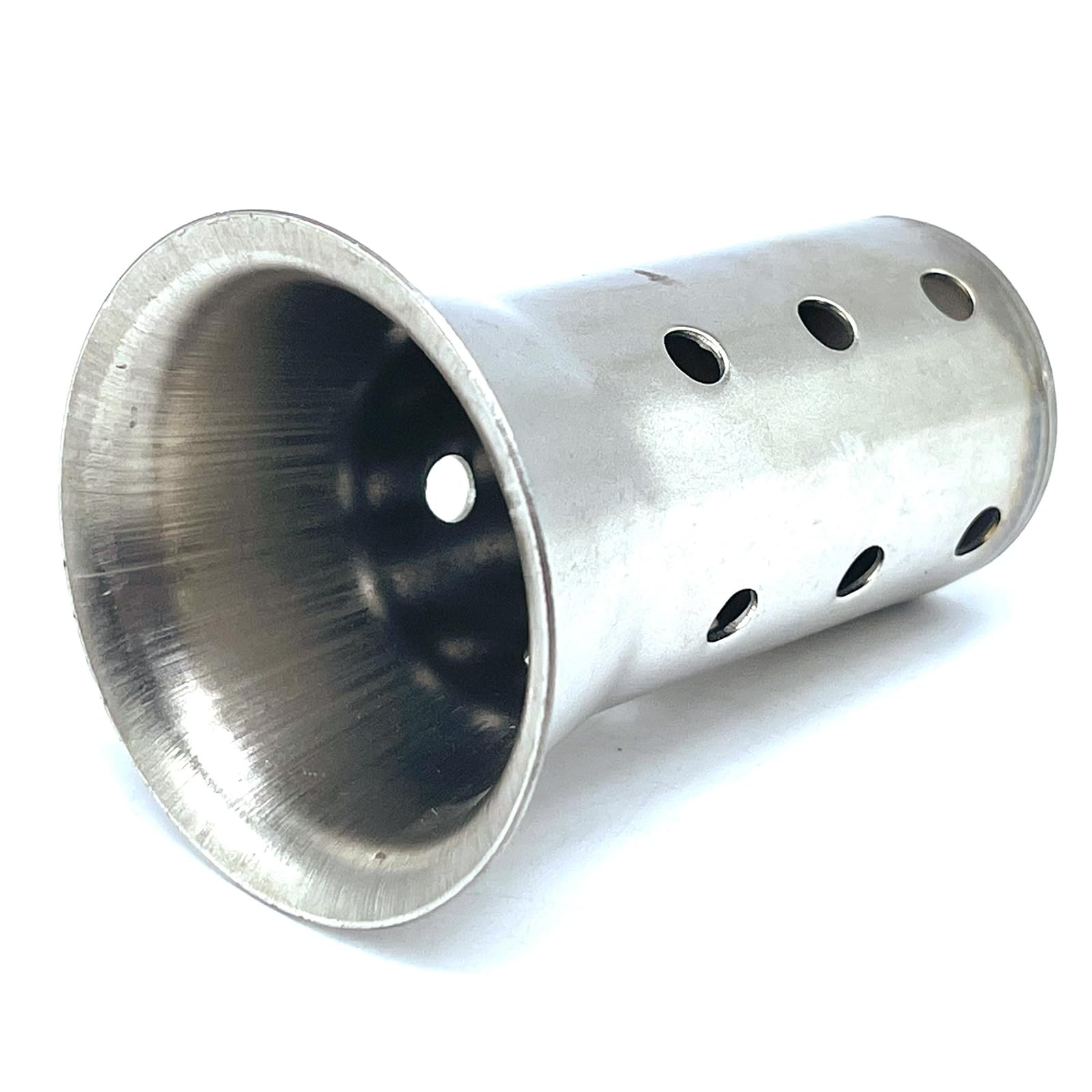 

ESNET General Purpose Inner Baffle Silencer Muffler, Stainless Steel, Noise Reducing, Volume Adjustment, Motorcycle, 59.6mm×88.6mm