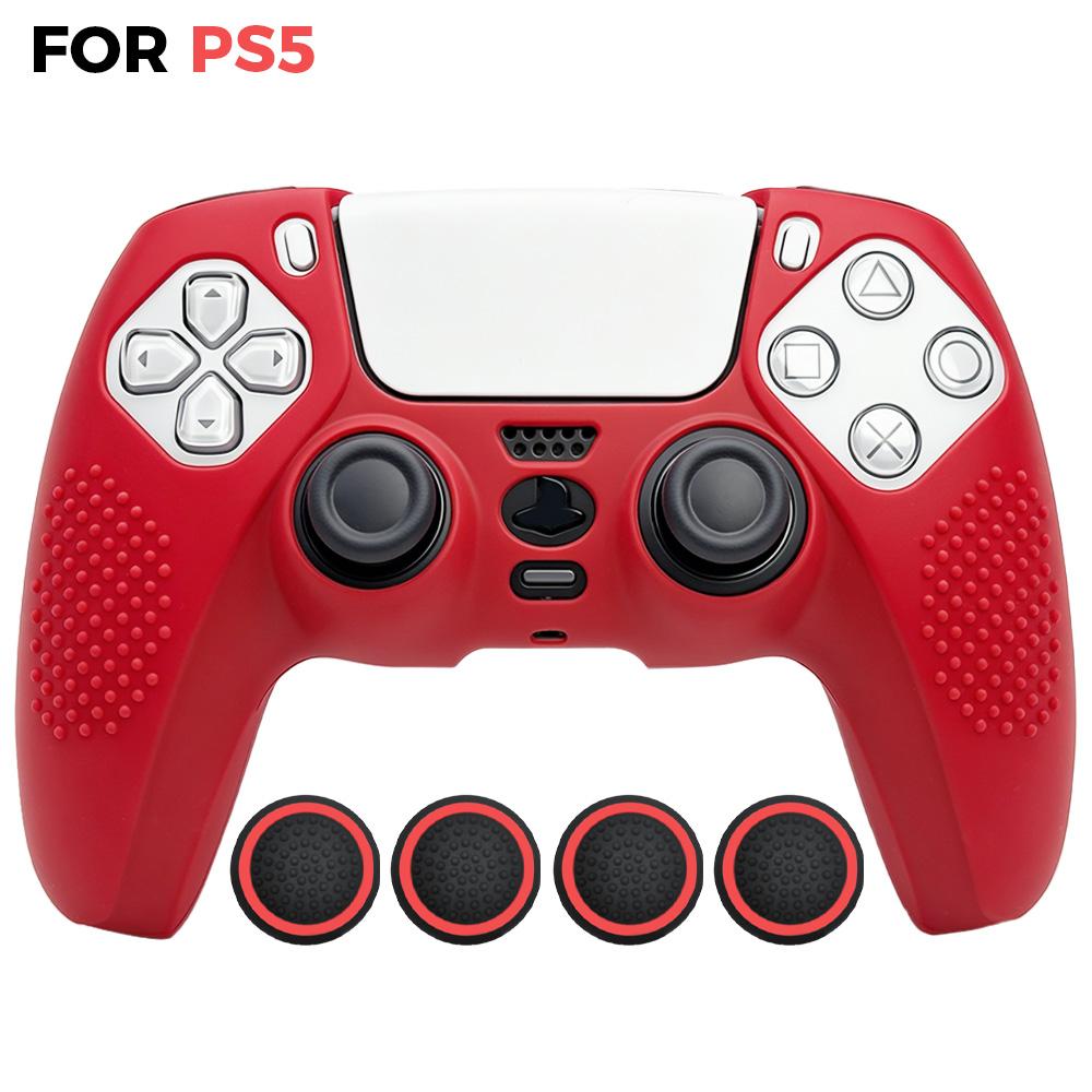 Protective Cover Skin for P5 Controller Anti-slip Silicone Case for P5 Slim Gamepad Cover Thumb Grips Accessories