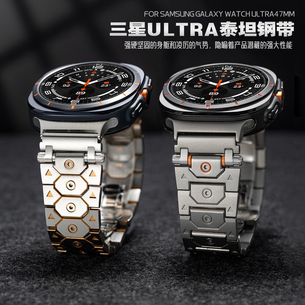 Metal Strap for Samsung Galaxy Watch Ultra 47mm Original Stainless Steel Band for Samsung Watch 8-7 Ultra 47mm Bracelet Correa