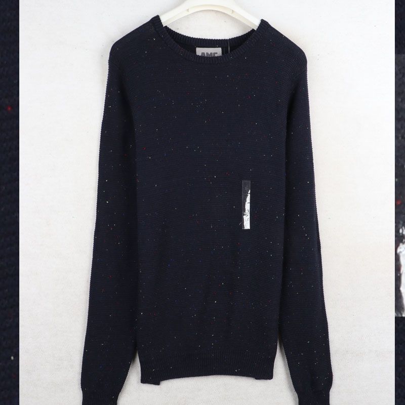 Sunshine House Autumn and Winter New Arrival Export Fashion round Neck Men's Clothing Long Sleeves Sweater Pullover Knitwear Bottoming Shirt