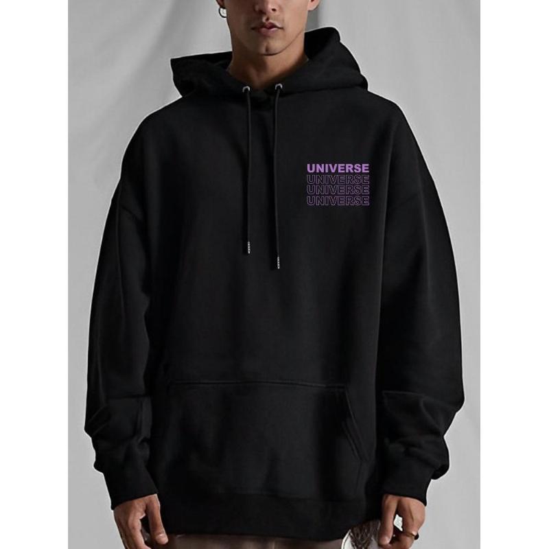 

Мужская толстовка с капюшоном, эластичная в 4 направлениях и гибкая, идеально подходит для баскетбола XXL чёрный