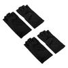 UV Gloves Prevent Skin Aging Fingerless Breathable Manicure Protection Gloves for Nail Curling