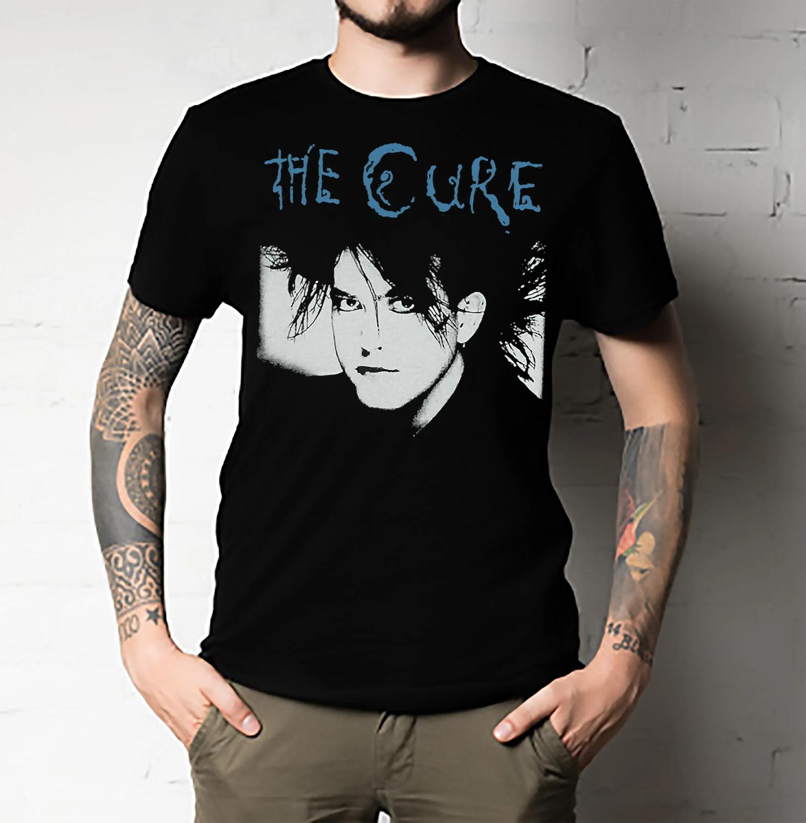 Men s and Women s T-shirts The Cure Gothic Rock Alternative Indie T shirt Men Women Short Sleeve L