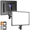 NEEWER Vaizdo šviestuvas fotografijai, 192 LED diodai, itin plonas LED skydelis, 20W, CRI 97+, dviejų spalvų, reguliuojamas (3200-5600 tūkst), Įmontuota 4000 mAh baterija, Švies