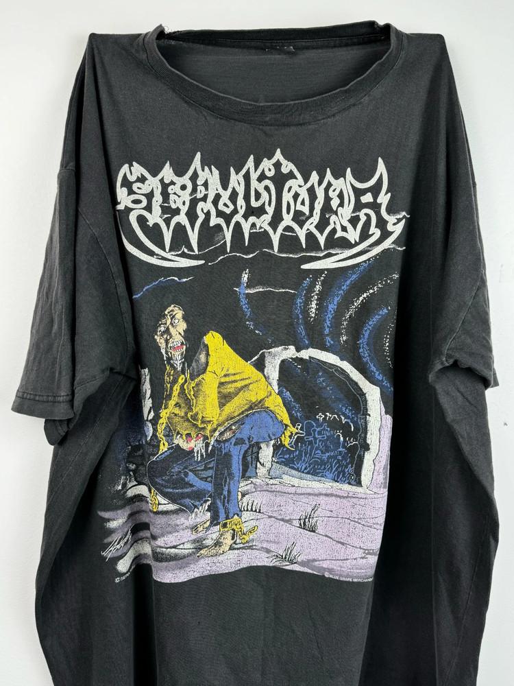 Sepultura Escape to the Void Виноградная синяя футболка Черная Унисекс S-5XL EM1233 Унисекс футболка XL