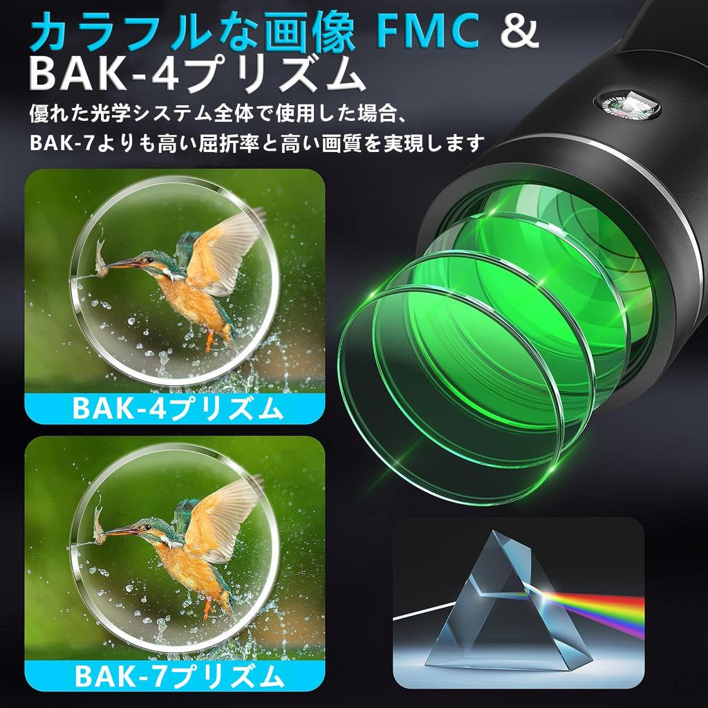 16x52mm Monocular Telephoto Lens for Compact Design for Easy Easily Attaches to Dedicated Premium BAK4 Portable Lens for Live Includes Extendable