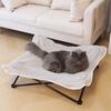 Foldable Four-Season Cot Bed: Universal Breathable Pet Hammock for Dogs & Cats - Summer Cooling Sofa