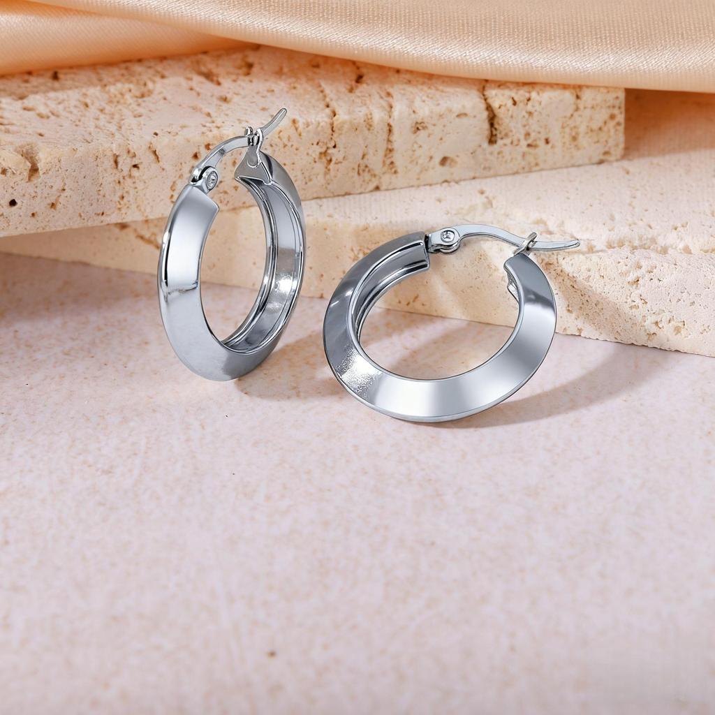 2025 Luxury Titanium Steel Earrings - No Fade, High-End Feel