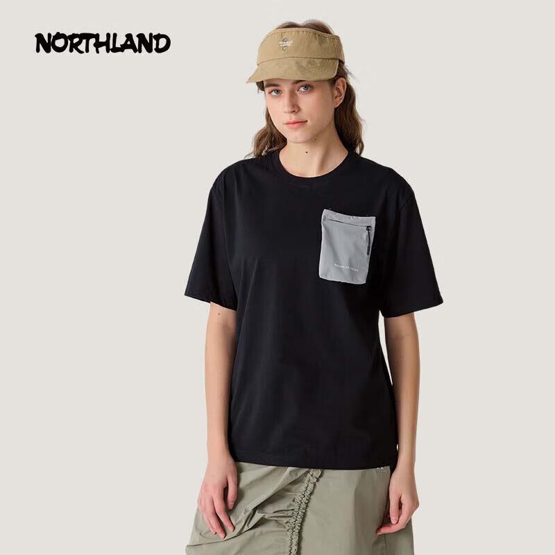 Nosilanda Unisex Outdoor Hiking Round Neck Short Sleeve T-Shirt NTSFT0237E 185100A 2790₽