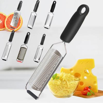 Cheese Grater, Hand-held Stainless Steel Zester for Kitchen - Multi-purpose Kitc