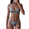 Floral suit popular European and American sexy bikini beach swimsuit