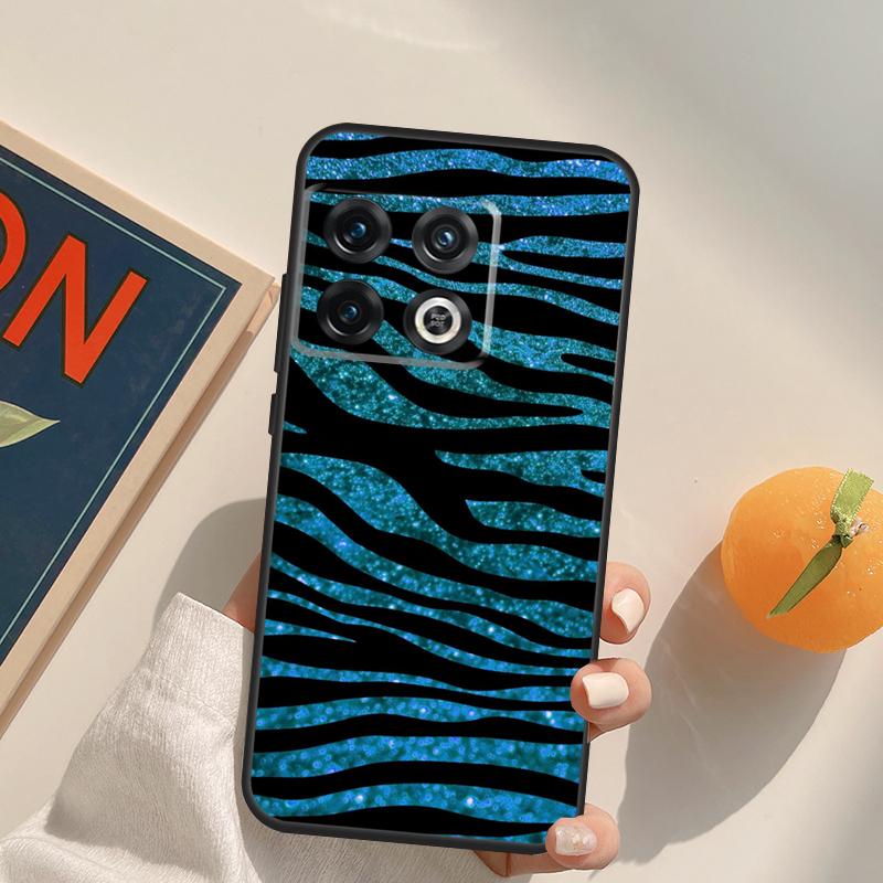 Zebra Skin Print Case For OnePlus Nord 5 CE 2 3 4 Lite N20 N30 OnePlus 15 13 12 11 13T 10T 10R 12R 13R Cover