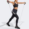 Adidas Techfit Hyperglam High-Waisted Colorblock Fitness Leggings Women Bottoms Black HY4146