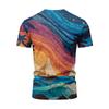 Men's Fashion Printed V-Neck Short Sleeve T-Shirt