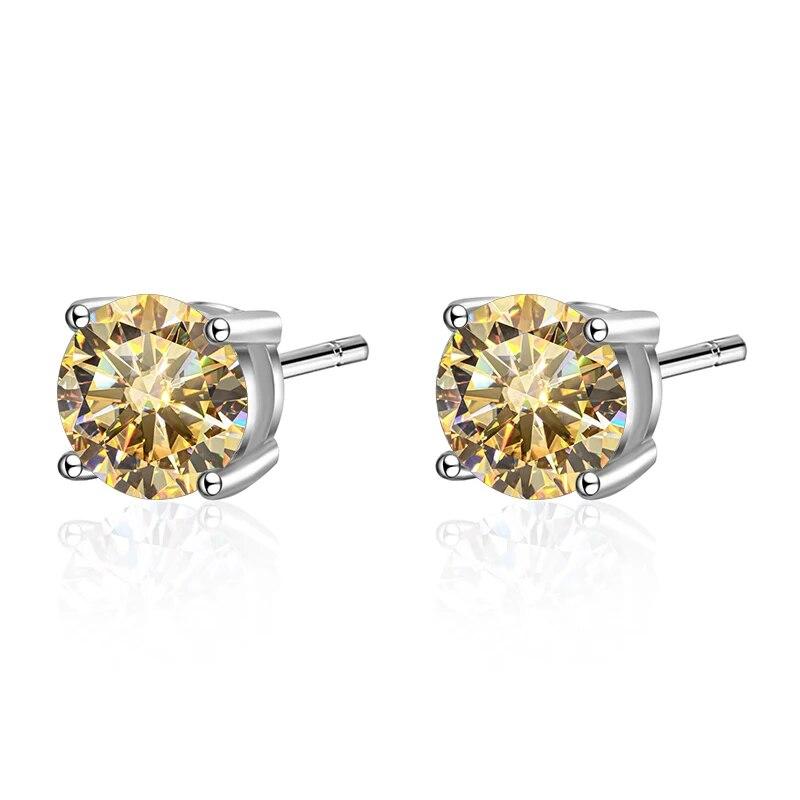 Trendy S925 Zilveren Oorknopjes met 5mm en 6.5mm Geometrische Vorm Fijne Sieraden voor Jubileum van Stel Cadeau voor Stel