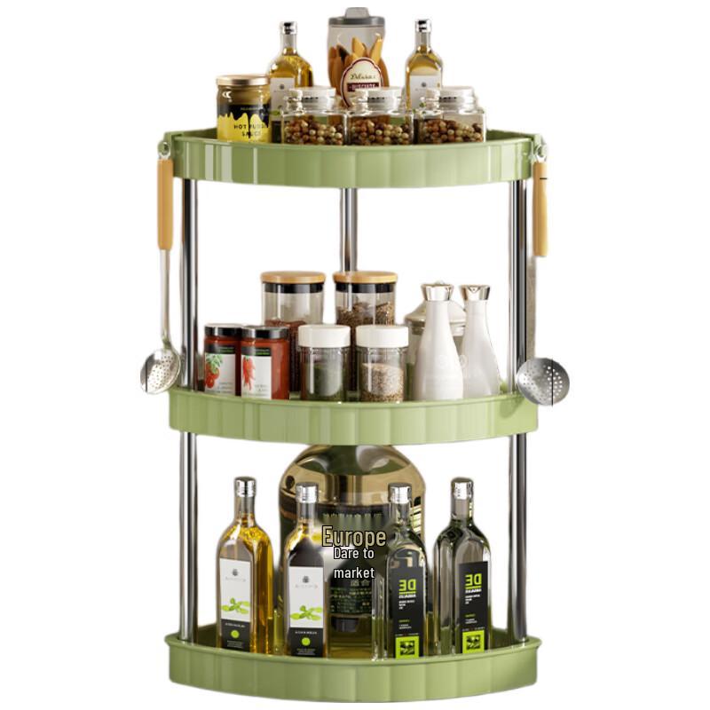 3-Tier Kitchen Corner Storage Rack