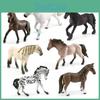 Figurine Animal Horse Sculpture Model Toy For Home Office Decoration Gift Kids