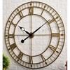 Clock Hand-Crafted Brass Extra Large Wall Clock/One Year Warranty / 9037-42, Analog, 5 Centimeters, 12 Inch